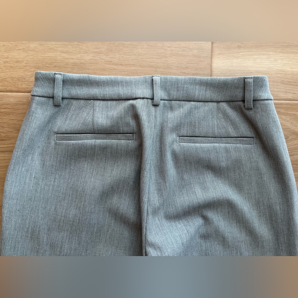 Express Columnist Light Gray Barely Boot Mid Rise… - image 8